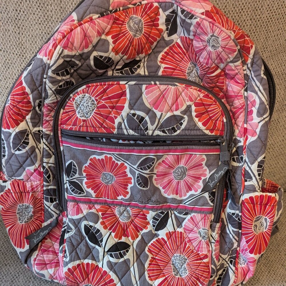 Vera Bradley Cherry Blossoms Campus Backpack